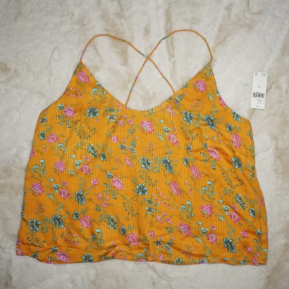 Anthropologie Sabia Floral V Neck Cami - Picture 3 of 5
